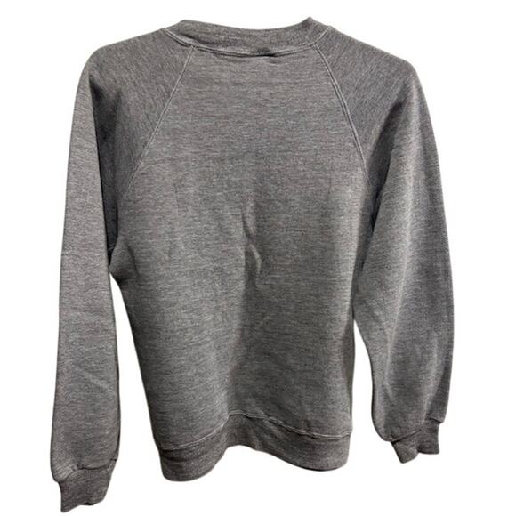 Vintage Artex Ithaca College 80s Crewneck Gray Blue Sweatshirt Men's Small - Picture 2 of 8